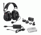 3M™ PELTOR™ WS™ ALERT™ XP Orejeras, incluyen ACK (FR09, FR08, LR6NM), 30 dB, Bluetooth®, negras, diadema, MRX21A2WS6-ACK