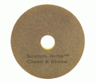 Scotch-Brite™ Disco Clean & Shine Doble Cara, 432 mm, 5/caja