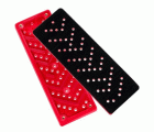 3M™ Hookit™ soporte de disco Clean Sanding, 75 mm x 100 mm x 12 mm, Red Foam, 33 agujero, 20435