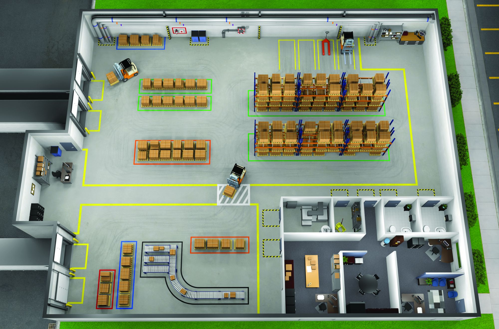 3M™ Cinta adhesiva de vinilo 471, Amarillo, 50 mm x 33 m, Envuelto individualmente Empaquetado convenientemente