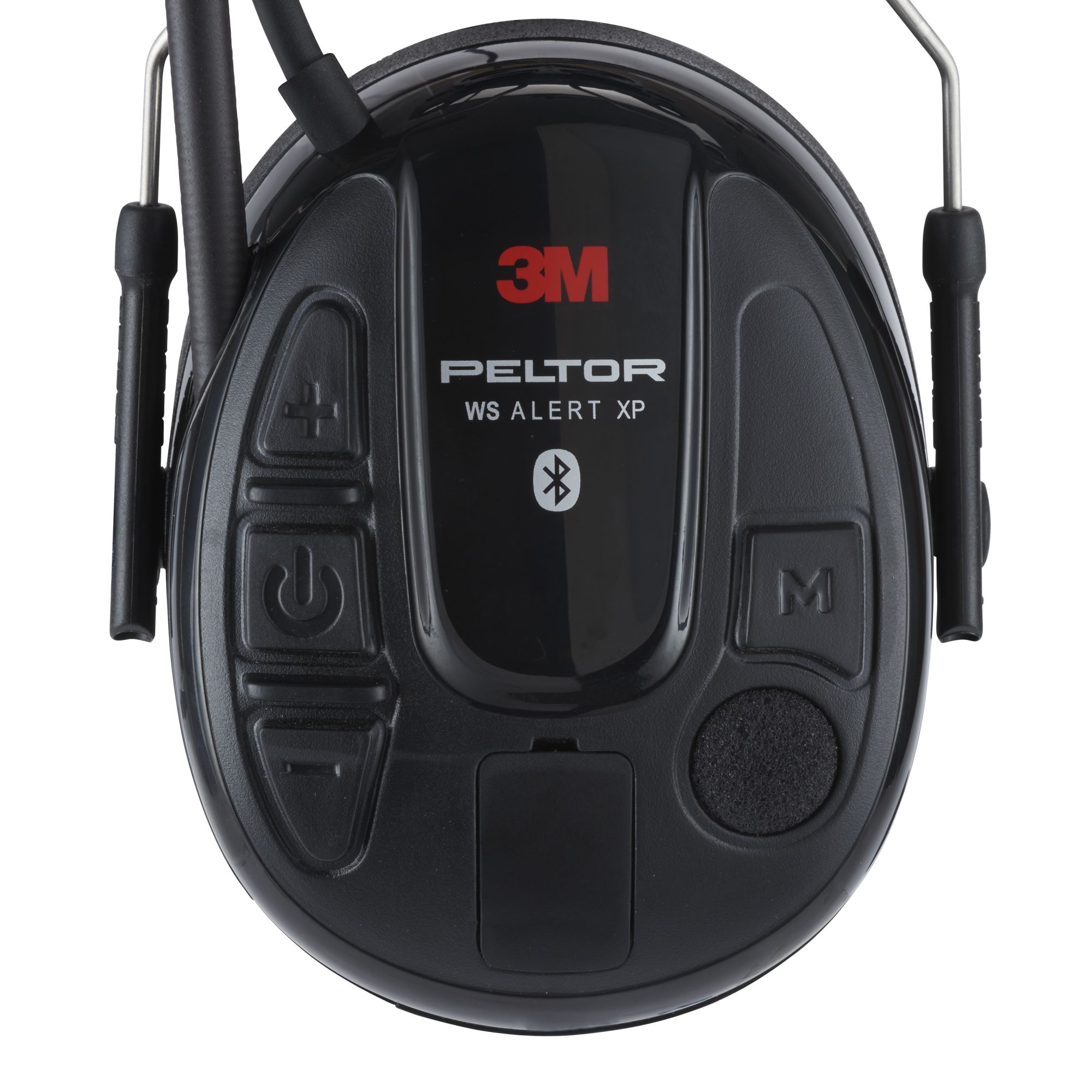 3M™ PELTOR™ WS™ ALERT™ XP Orejeras, incluyen ACK (FR09, FR08, LR6NM), 30 dB, Bluetooth®, negras, diadema, MRX21A2WS6-ACK