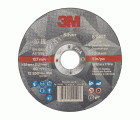 3M™ Disco de Corte Silver de Centro Hundido, T42, 125 mm x 2.5 mm x 22 mm