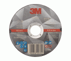 3M™ Disco de Corte Silver Plano, T41, 115 mm x 1.6 mm x 22 mm, 51787