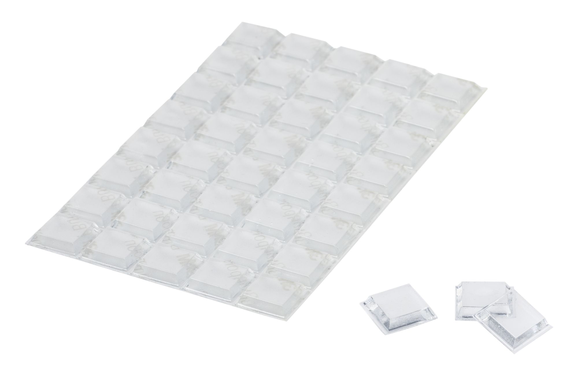 3M™ Bumpon SJ5308 Transparente, blíster 80 unidades