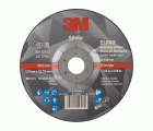 3M™ Disco de Desbaste de Centro Hundido Silver, T27, 150 mm x 7 mm x 22 mm, 51749