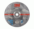 3M™ Disco de Desbaste de Centro Hundido Silver, T27, 230 mm x 7 mm x 22 mm, 51751