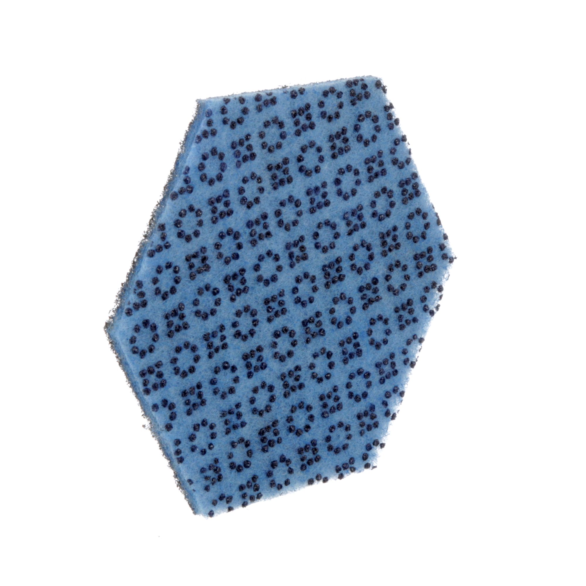 3M™ Scotch-Brite™ 2000HEX Almohadilla bajo nivel de rayado, 146 mm x 127 mm, 15 almohadillas/caja