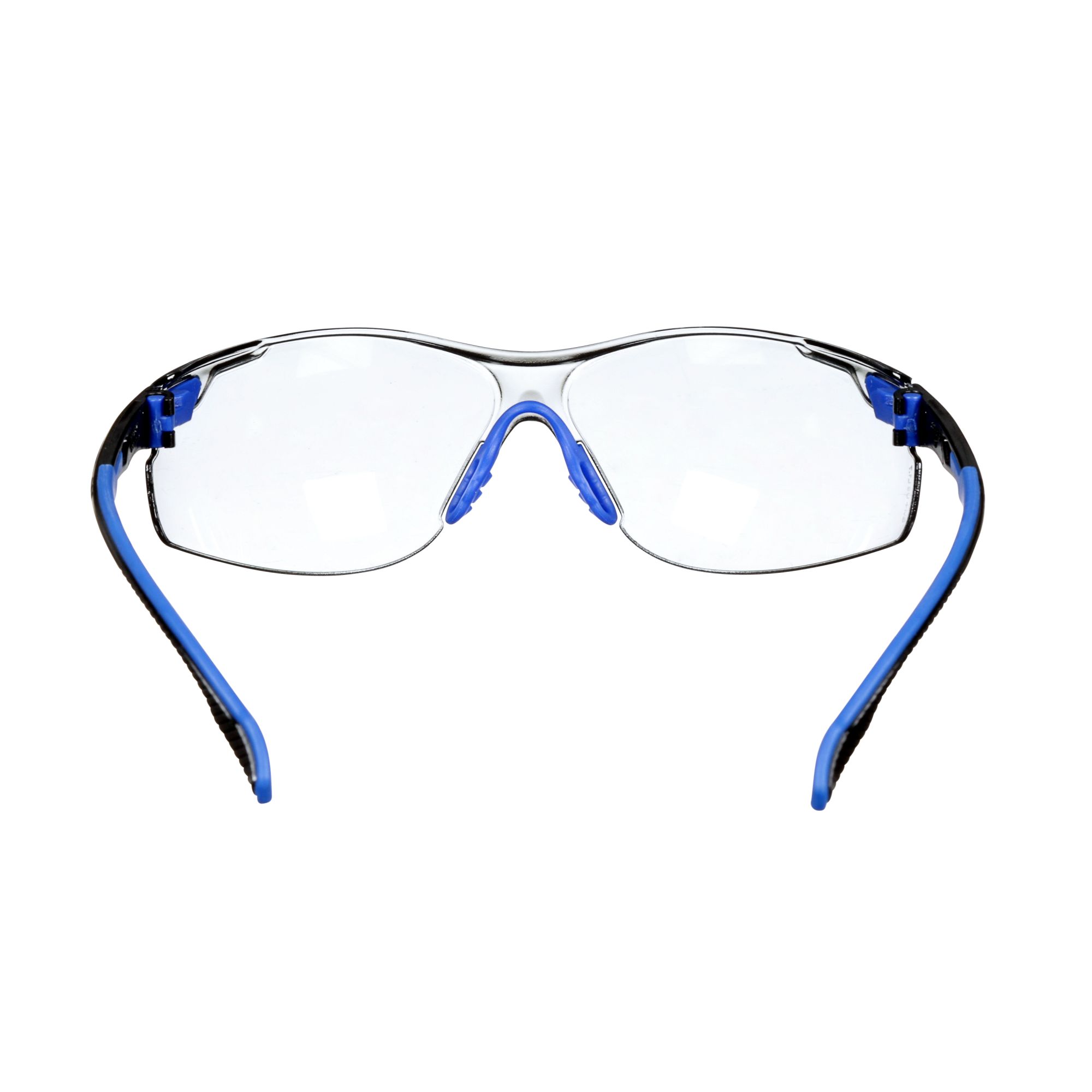 3M™ Solus™ 1000 Gafas de seguridad, montura azul/negro, recubrimiento antiempañante/antirrayaduras Scotchgard™ (K y N), lente gris claro para interior/exterior, S1107SGAF-EU, 20/caja