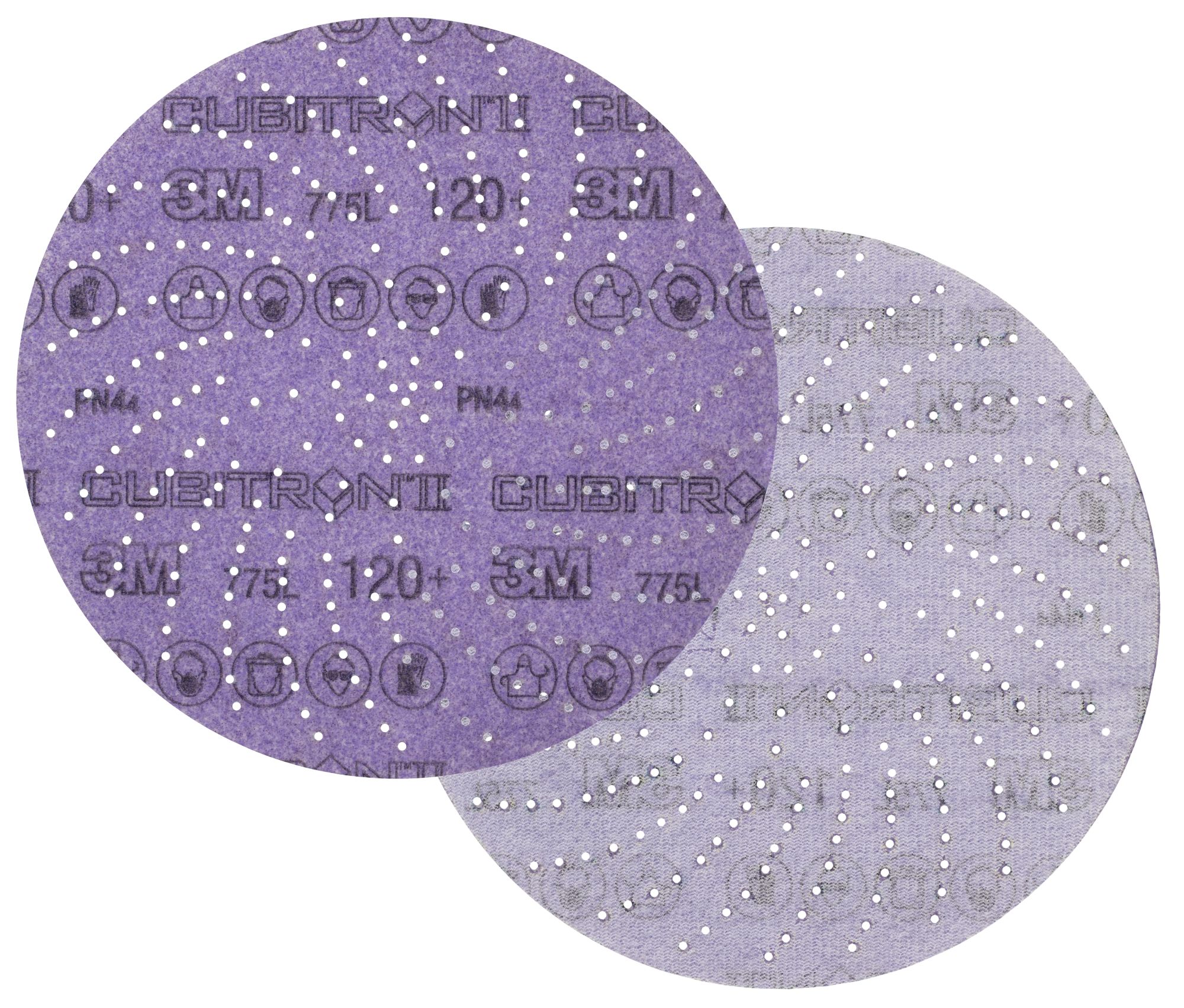 3M Xtract™ Cubitron™ II Disco de film 775L, 152 mm, 120+