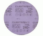 3M™ Cubitron™ II Hookit™ Disco de Film 775L, 152 mm , Sin Agujeros, 240+ (5 x 50 discos/caja)