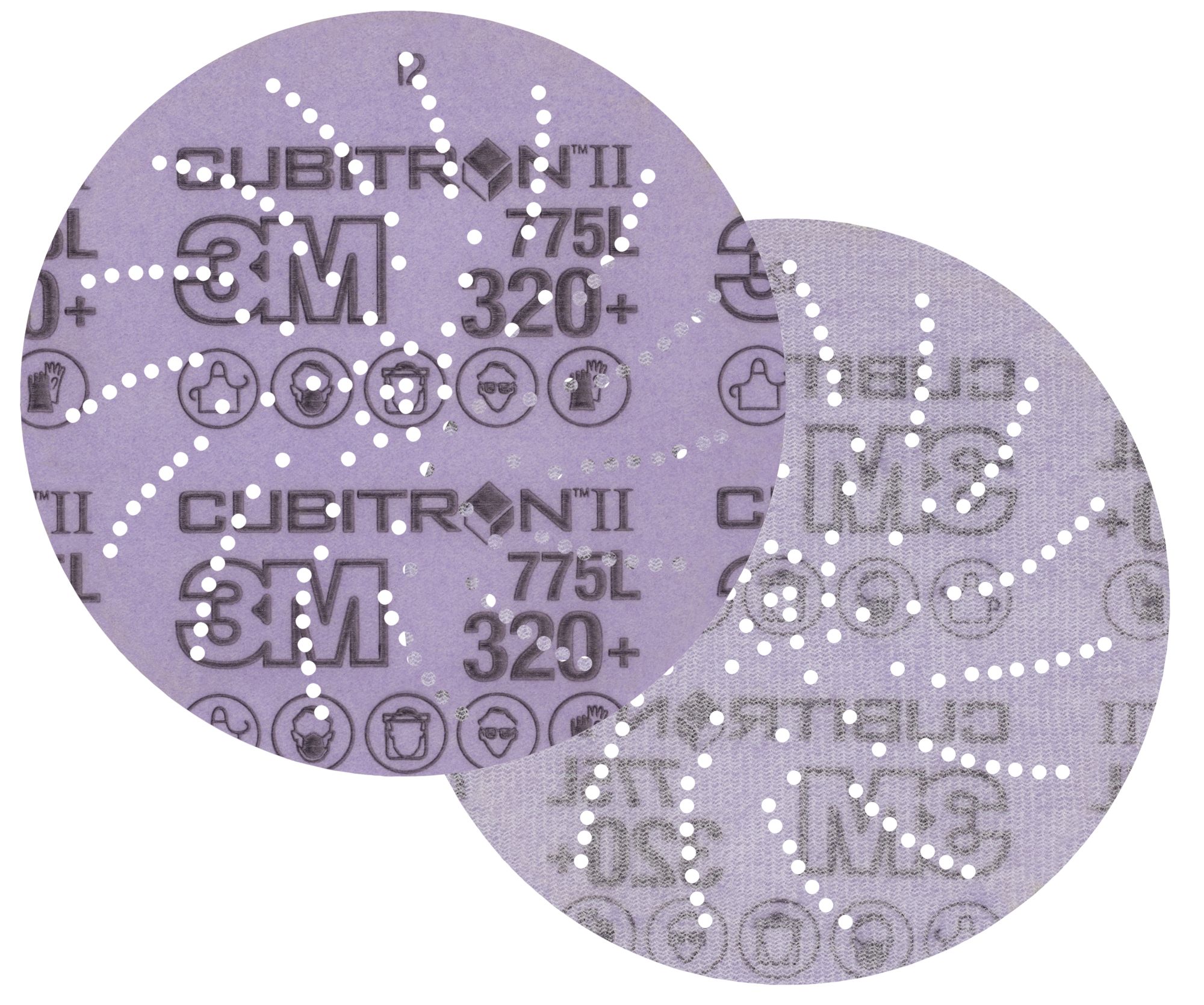 3M Xtract™ Cubitron™ II Disco de film 775L, 127 mm, 320+
