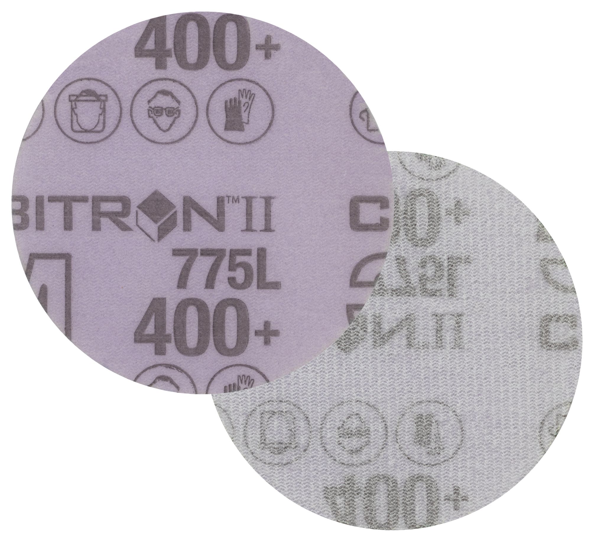 3M™ Cubitron™ II Hookit™ Disco de Film 775L, 76 mm, Sin Agujeros, 400+ (5 x 50 discos/caja)