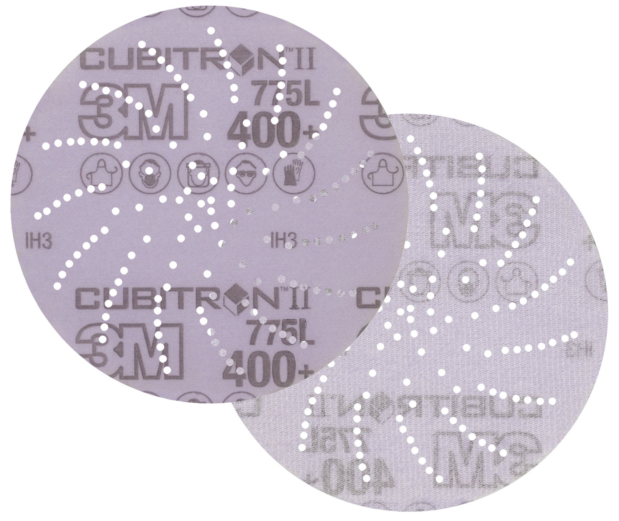 3M Xtract™ Cubitron™ II Disco de film 775L, 127 mm, 400+