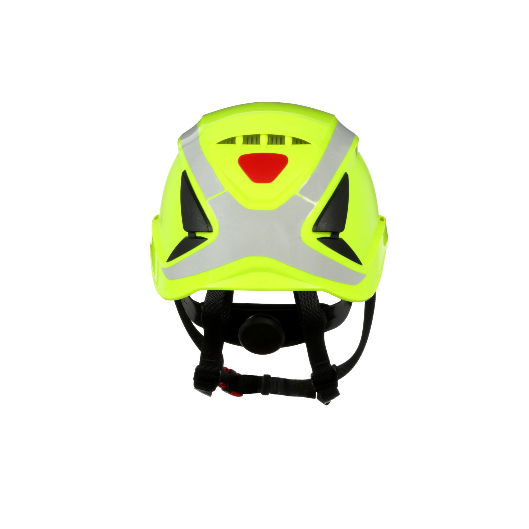 3M™ SecureFit™ X5000 casco de protección, con ventilación, reflectante, CE, verde de alta visibilidad, X5014V-CE