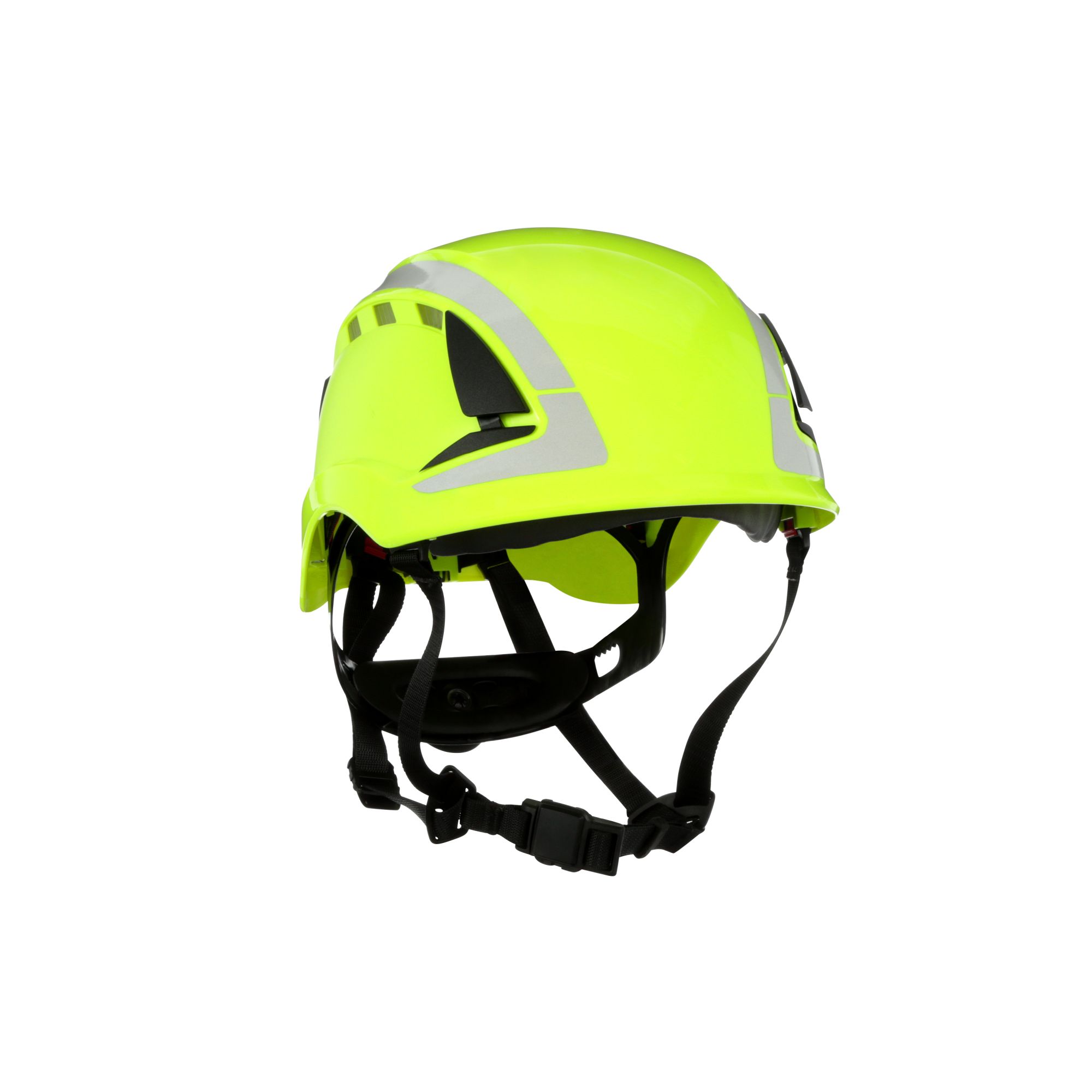 3M™ SecureFit™ X5000 casco de protección, con ventilación, reflectante, CE, verde de alta visibilidad, X5014V-CE