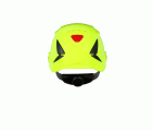 3M™ SecureFit™ X5500 casco de protección, sin ventilación, CE, verde de alta visibilidad, X5514NVE-CE