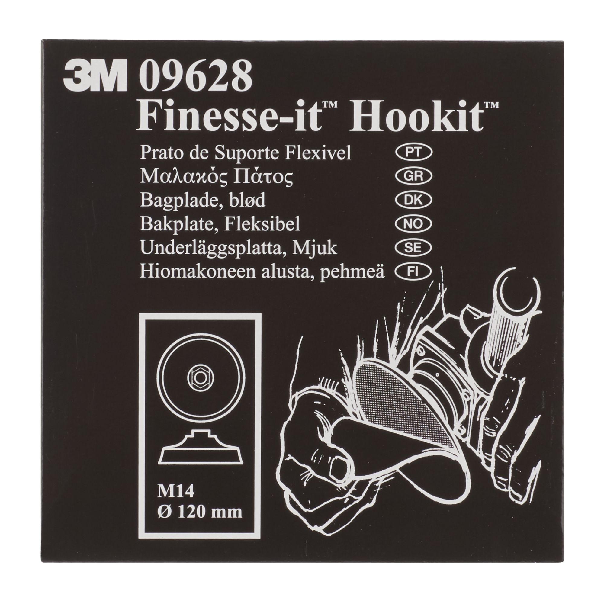 Plato 3M™ Finesse-It™ Hookit™, M14, 09628