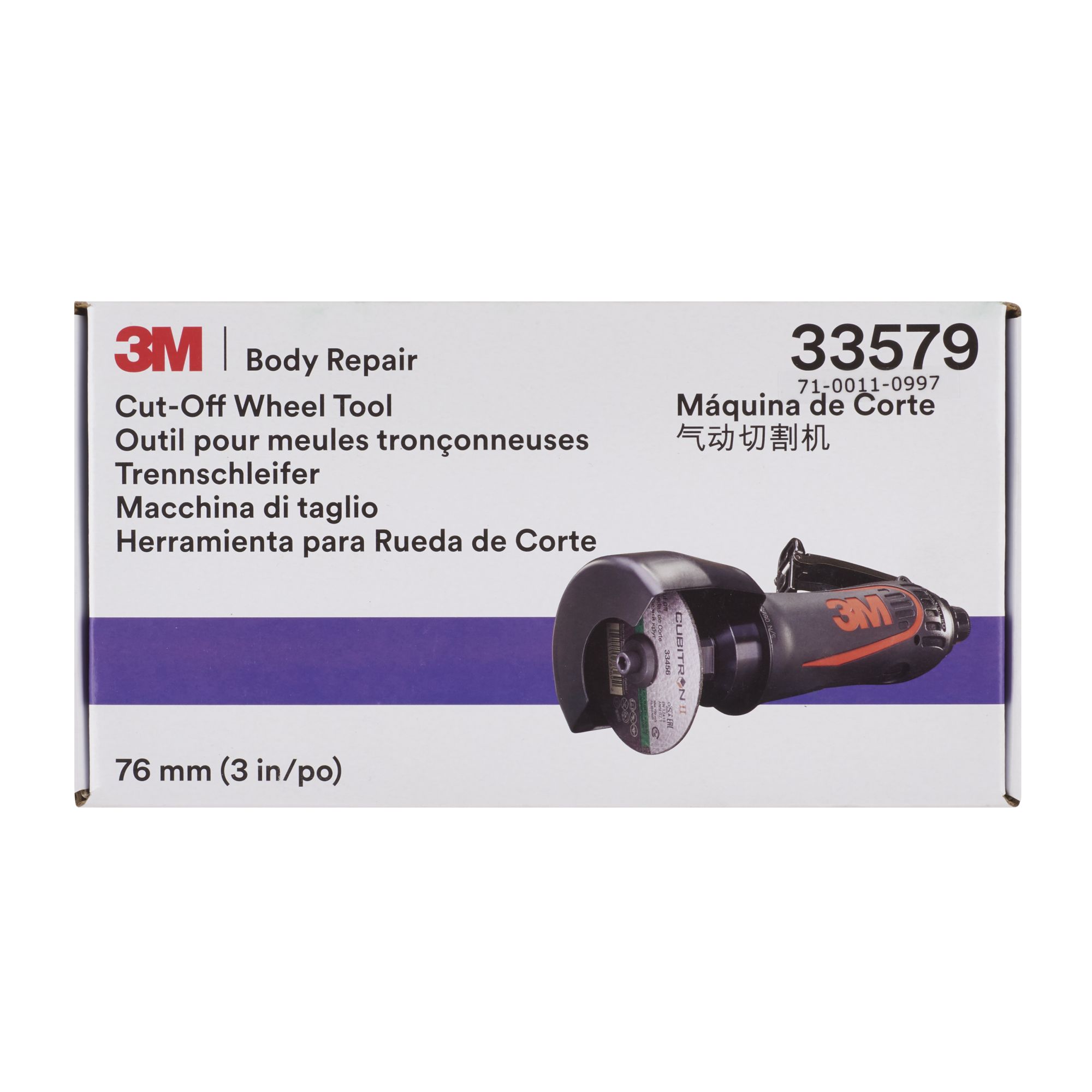 3M™ Amoladora de corte, 75 mm, 33579