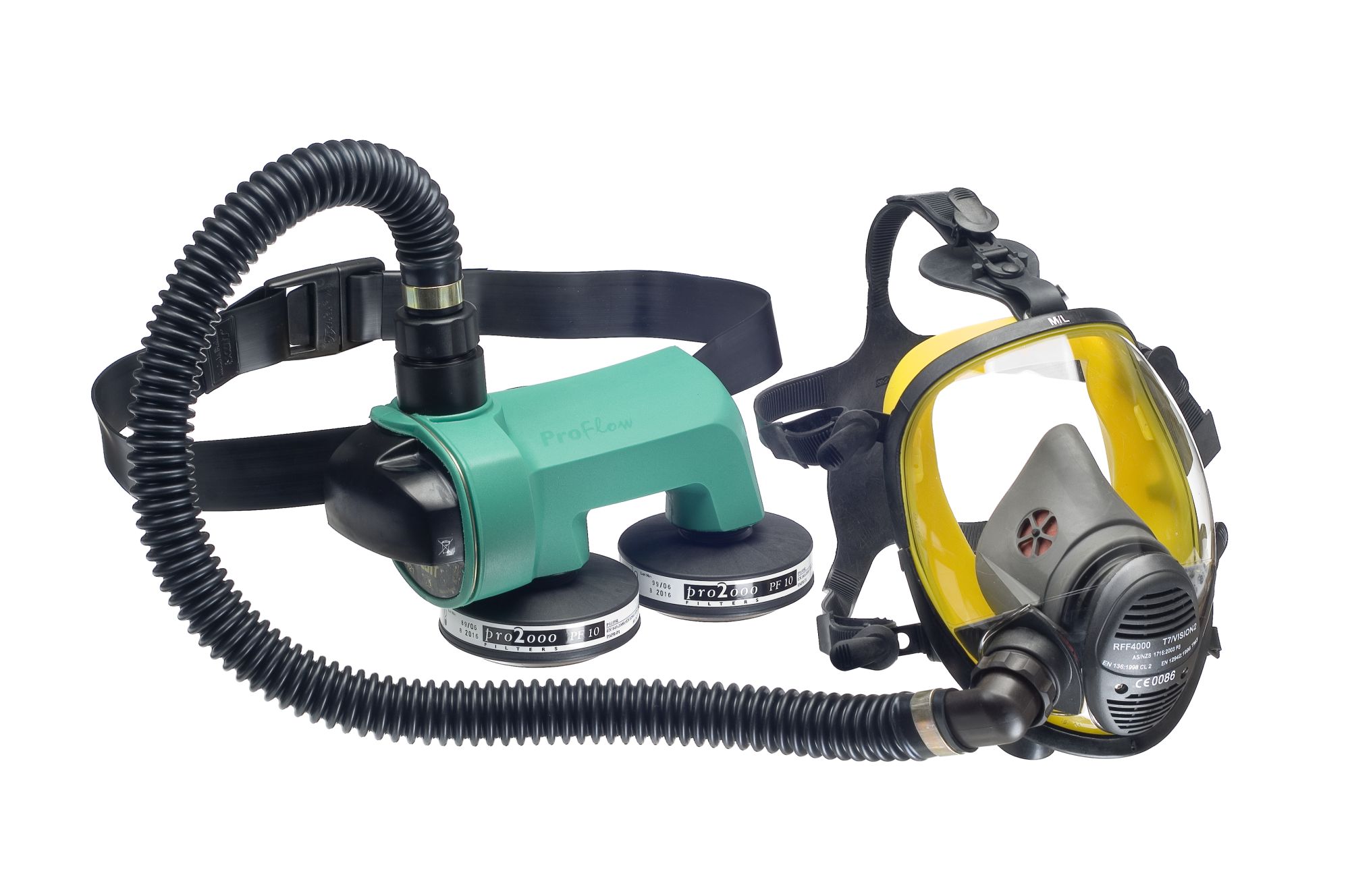 Kit de asbesto de sistema de equipo de respiración motorizado 3M™ PF-600E-ASB-FF-601