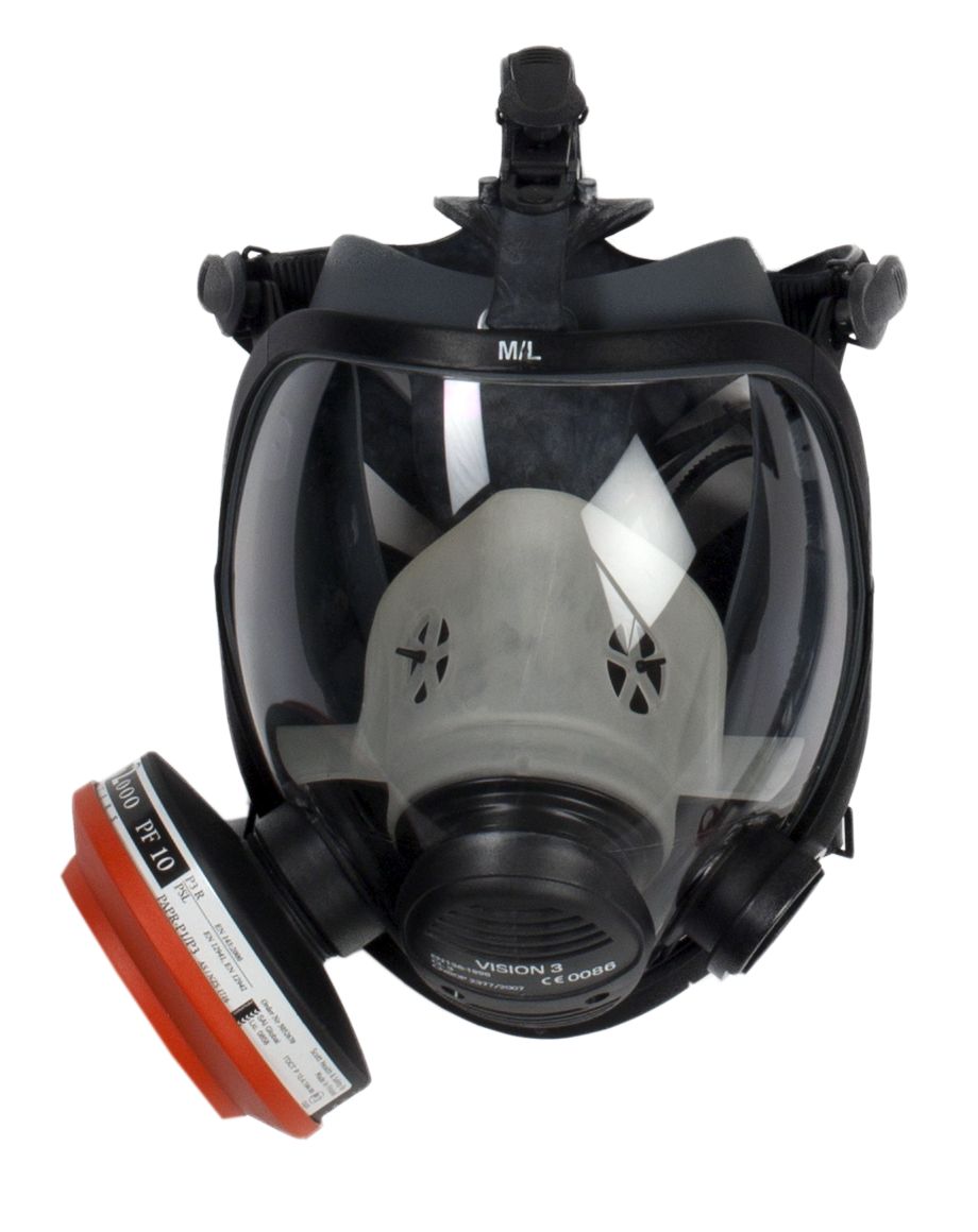 3M™ Máscara completa RAS-931-L para RAS-ASB, 4 unidades/caja