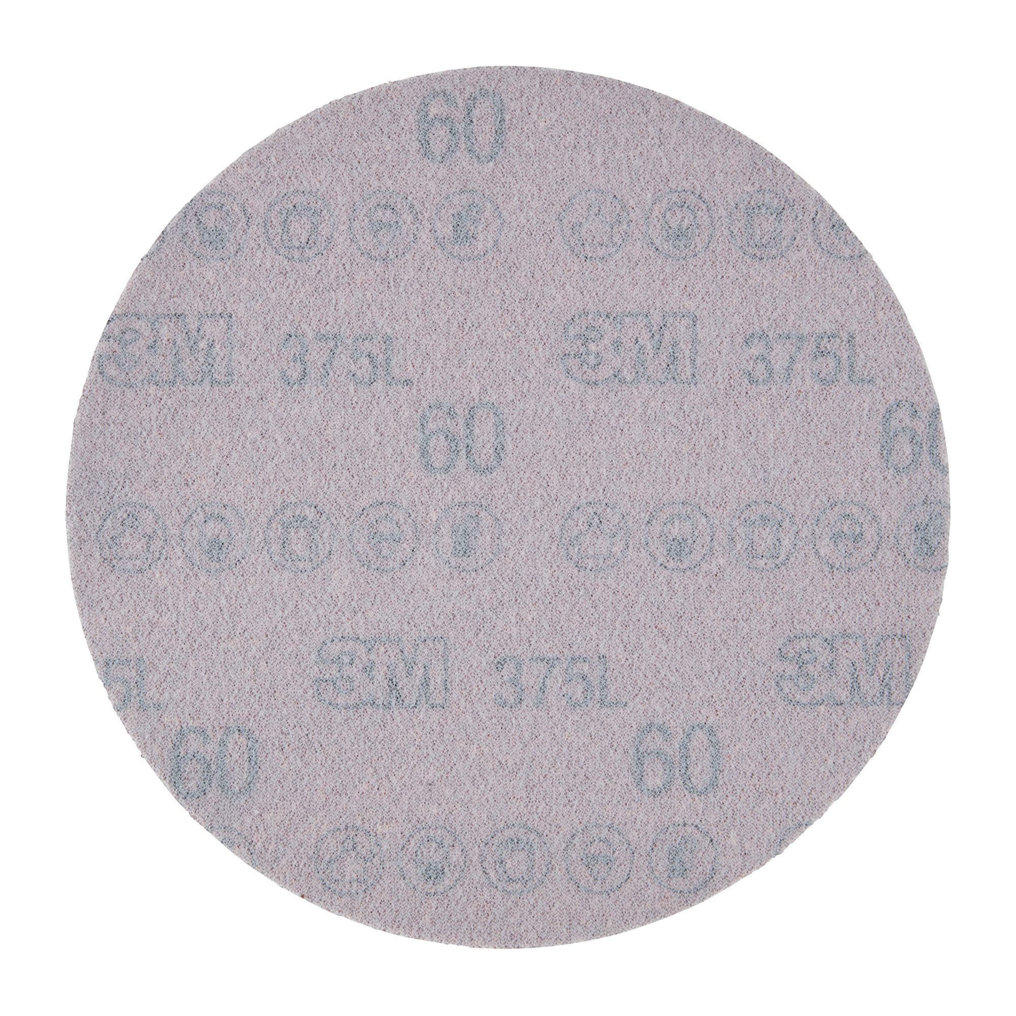 3M™ Hookit™ disco de film 375L, 152 .4 mm x NH, P60