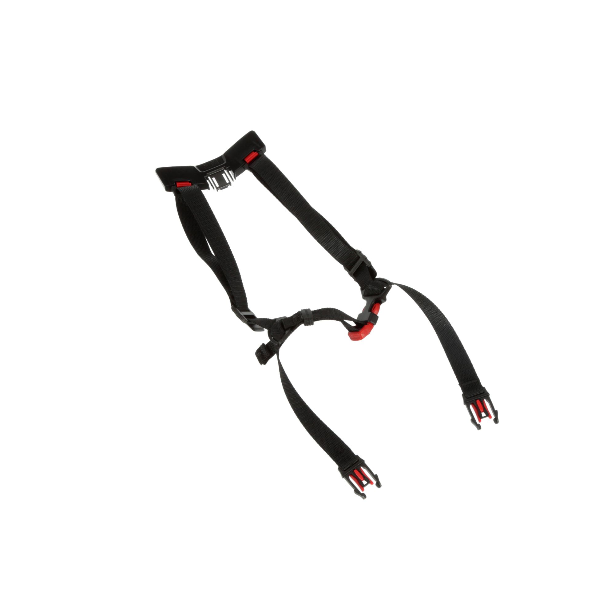 3M™ Barboquejo de 4 puntos estándar de casco de seguridad con hebilla y selector para casco de seguridad SecureFit™ X 5000, X5-S4PTCS2