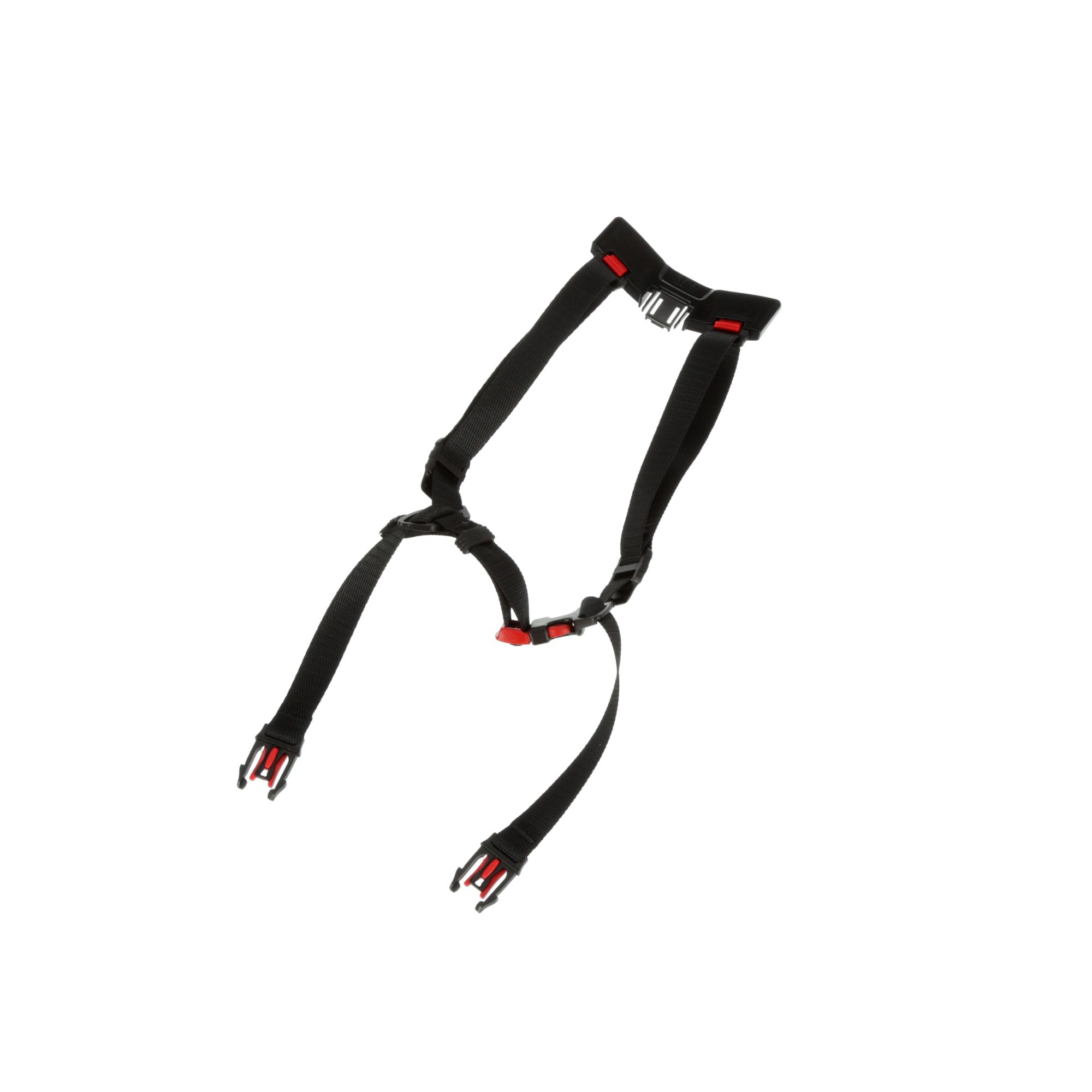 3M™ Barboquejo de 4 puntos estándar de casco de seguridad con hebilla y selector para casco de seguridad SecureFit™ X 5000, X5-S4PTCS2