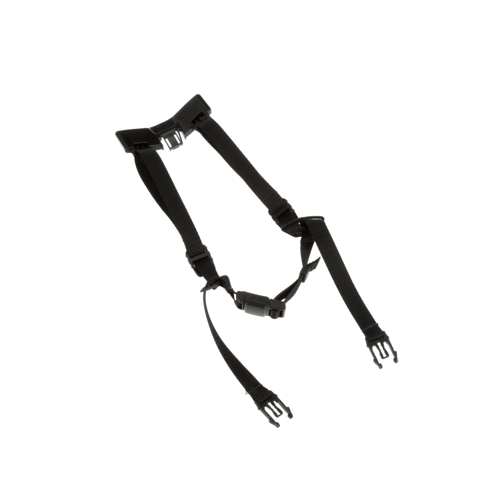 3M™ Barboquejo Premium con 4 puntos de casco de seguridad con hebilla magnética para cascos de seguridad SecureFit™, X5-P4PTCS