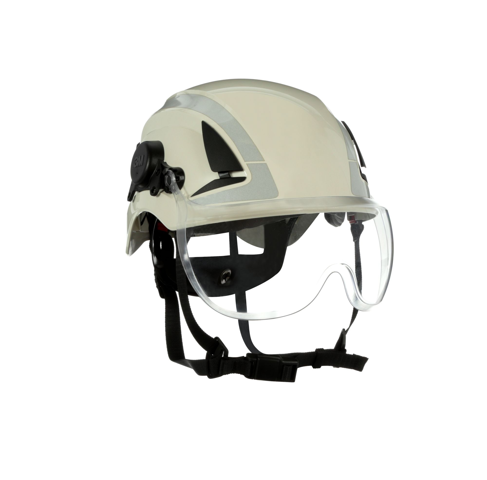 3M™ SecureFit™ Visor corto para cascos de seguridad serie X5, X5000 y X5500, policarbonato transparente antivaho y antirrayaduras X5-SV01-CE