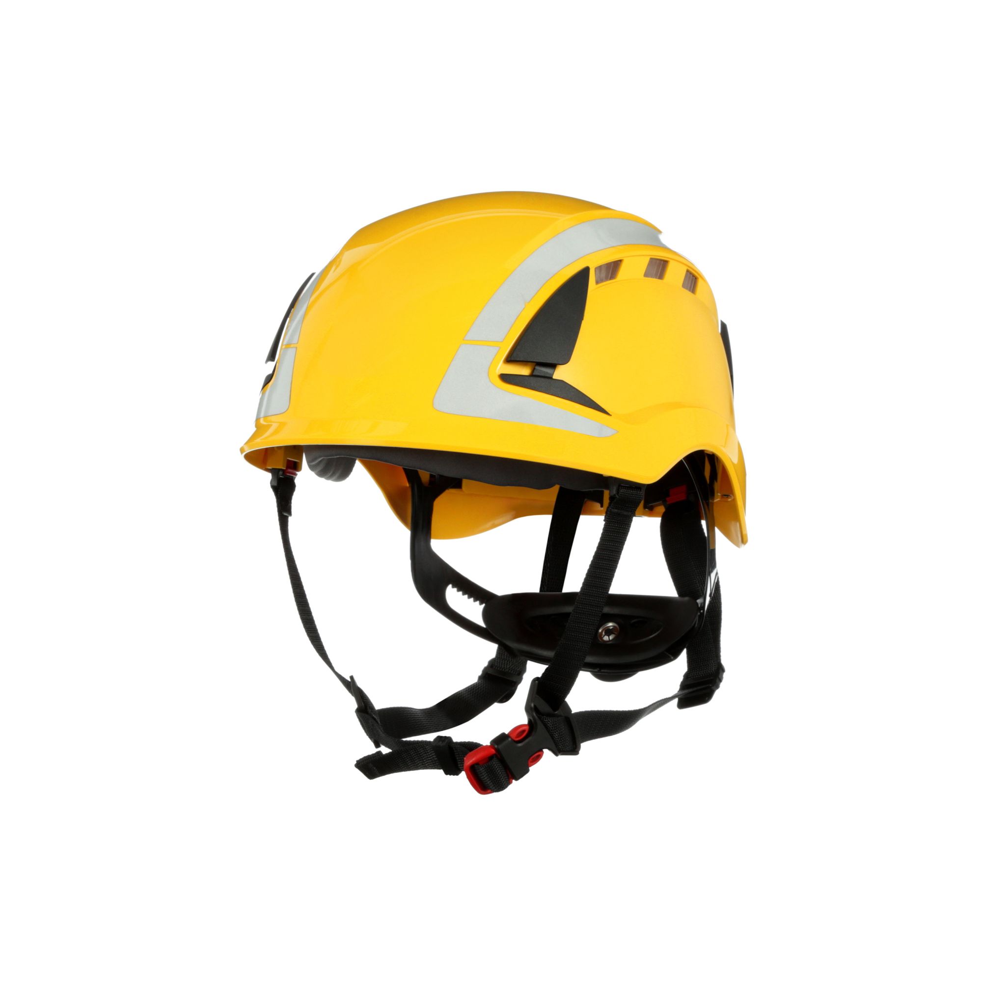 3M™ SecureFit™ X5000 Casco de protección, con ventilación, reflectante, CE, amarillo, X5002V-CE