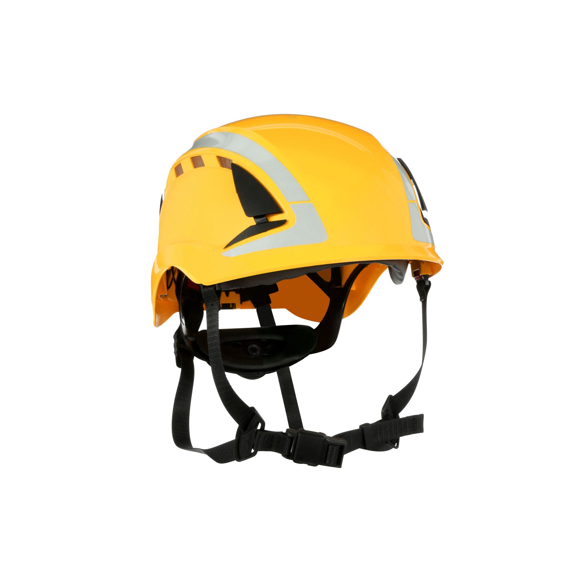 3M™ SecureFit™ X5000 Casco de protección, con ventilación, reflectante, CE, amarillo, X5002V-CE