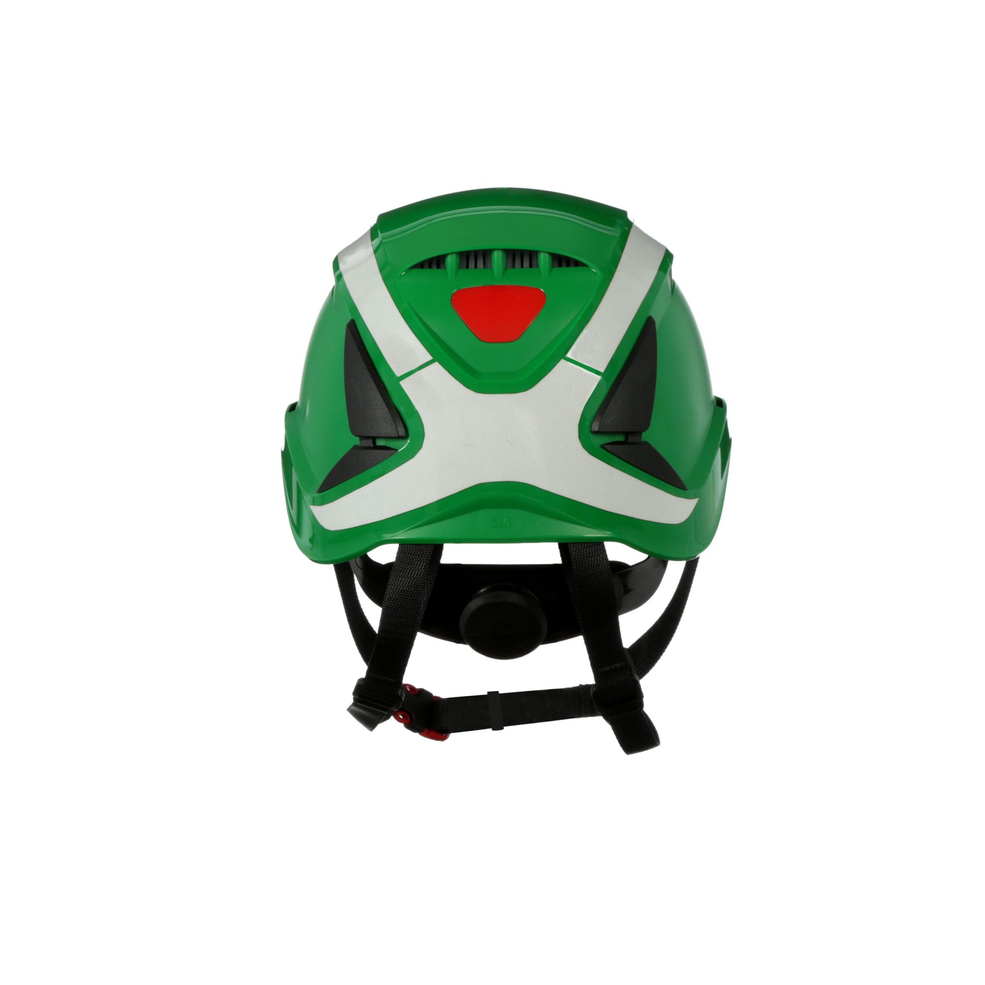 3M™ SecureFit™ X5000 Casco de protección, con ventilación, reflectante, CE, verde, X5004V-CE