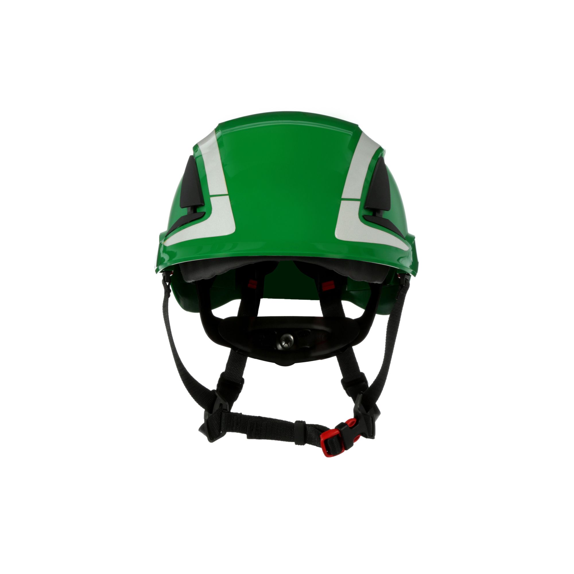 3M™ SecureFit™ X5000 Casco de protección, con ventilación, reflectante, CE, verde, X5004V-CE