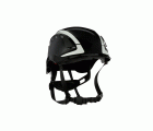 3M™ SecureFit™ X5000 Casco de protección, con ventilación, reflectante, CE, negro, X5012V-CE