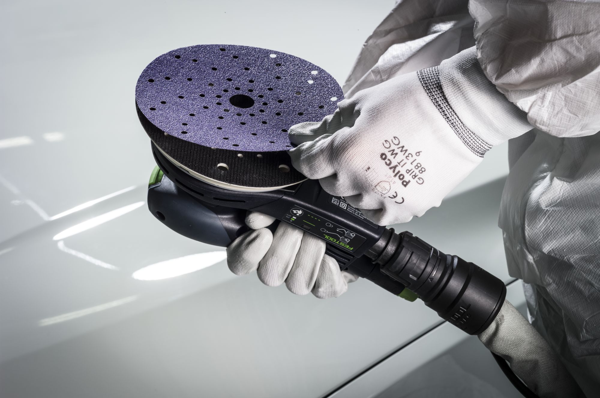 3M™ Cubitron™ II Hookit™ Disco abrasivo 737U, 90 mm, Multiagujero, 240+, 51615