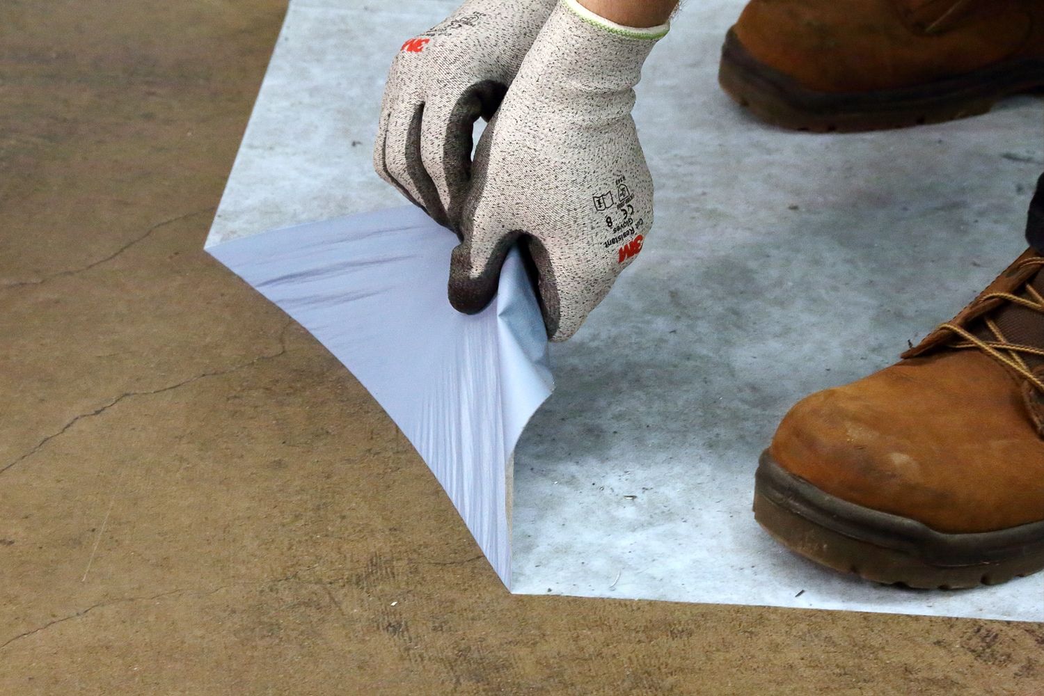 3M™ Protector contra líquidos autoadhesivo, azul, 10.16 cm x 91.5 m, 36876