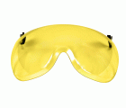 3M™ SecureFit™ Visor corto para cascos de seguridad serie X5, X5000 y X5500, policarbonato ámbar antivaho y antirrayaduras X5-SV03-CE