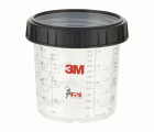 3M™ PPS™ Cazoleta y anillo, estándar, 650 ml, 16001