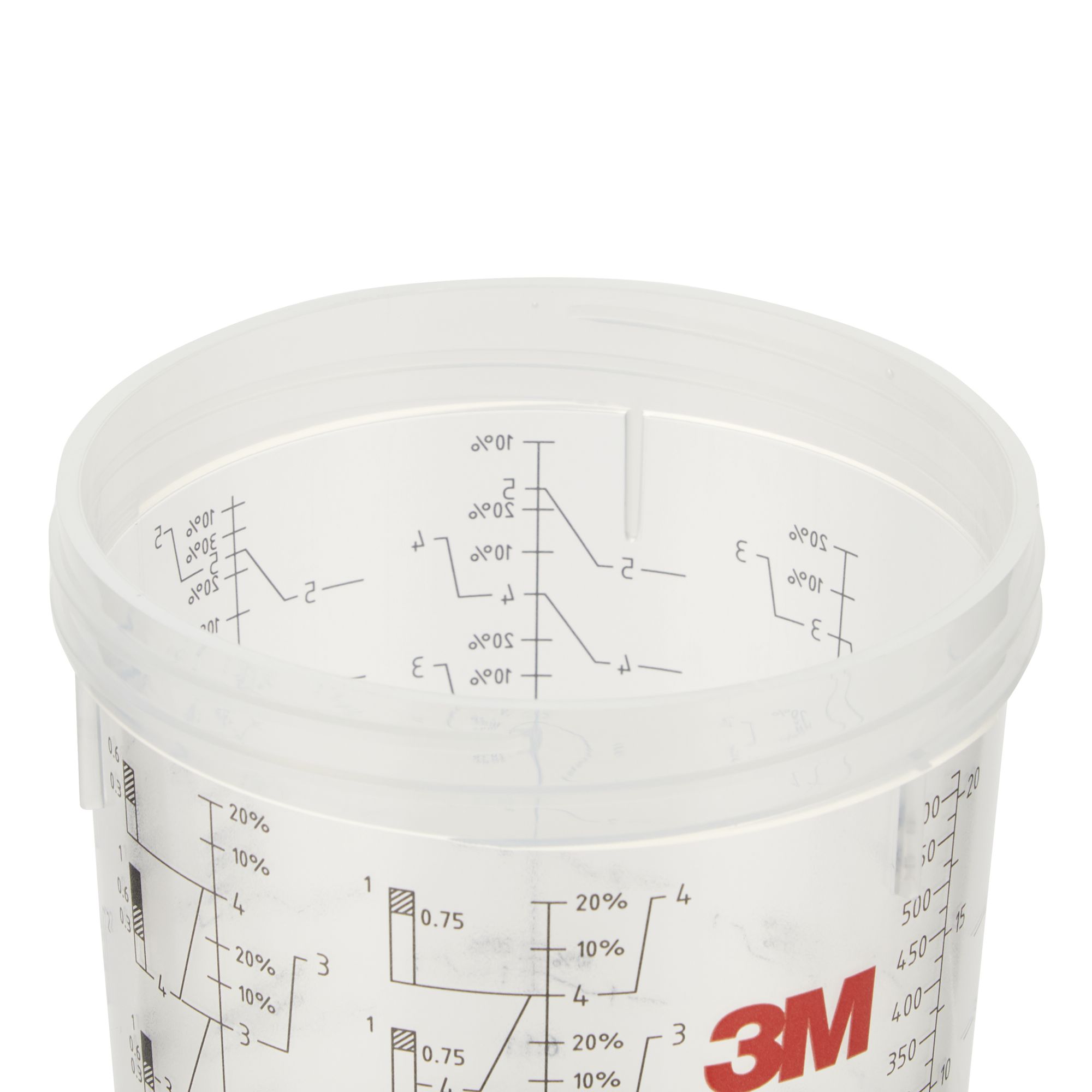 3M™ PPS™ Cazoleta y anillo, estándar, 650 ml, 16001