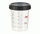 3M™ PPS™ Cazoleta y anillo, grande, 850 ml, 16023