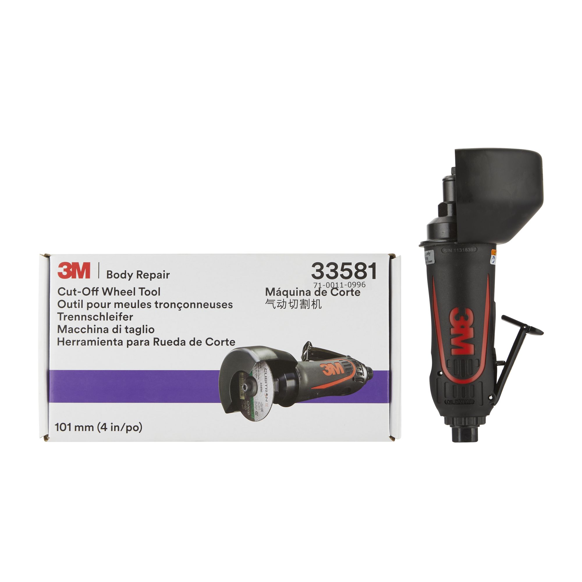 3M™ Amoladora de corte, 101 mm, 33581