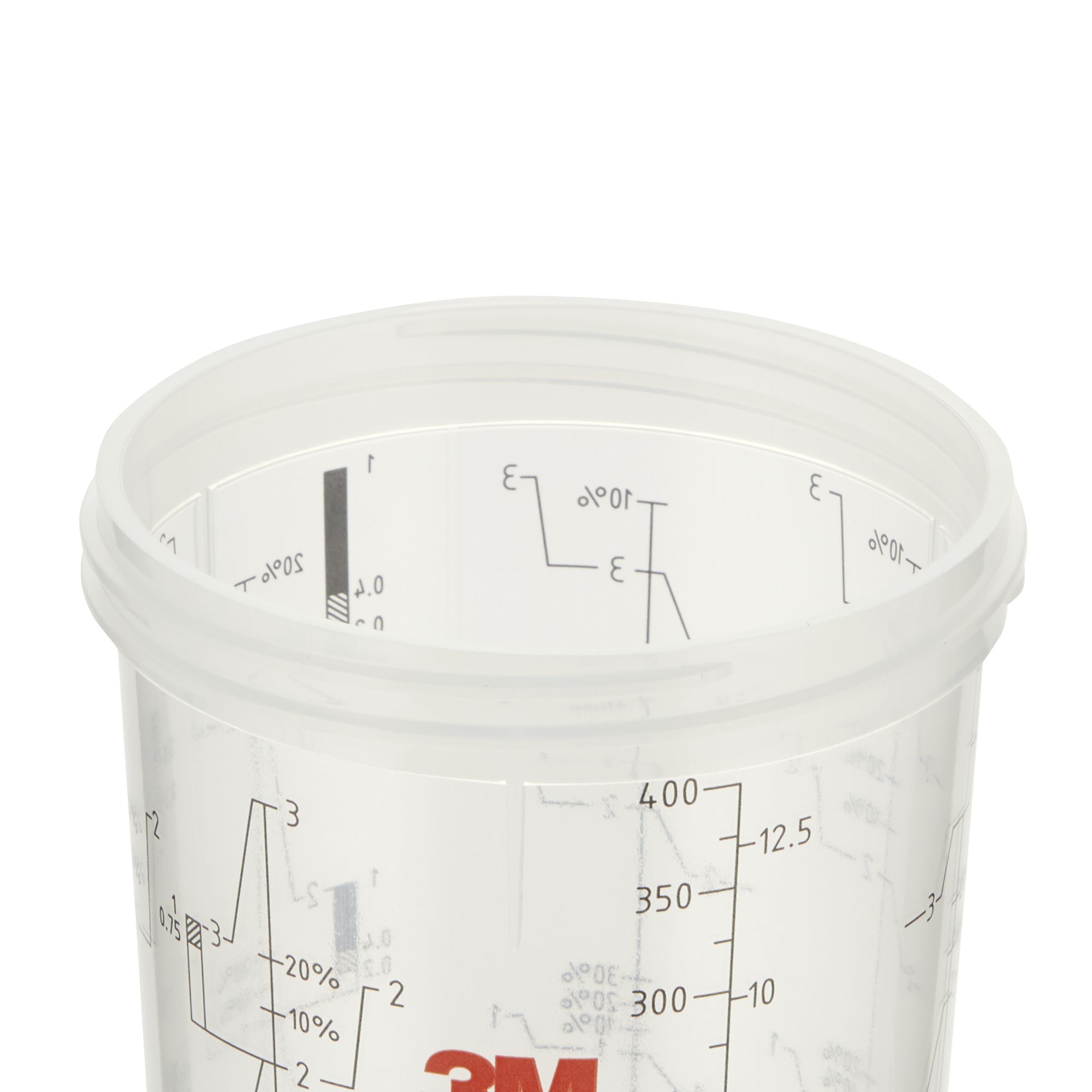 3M™ PPS™ Cazoleta y anillo, midi, 400 ml, 16122