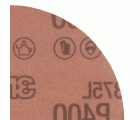 3M™ Hookit™ Disco de Film 375L, 127 mm, Sin agujero, P1000