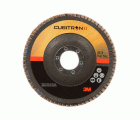 3M™ Cubitron™ II Disco de Láminas 967A, 125 mm, Plano, 40+, 65069