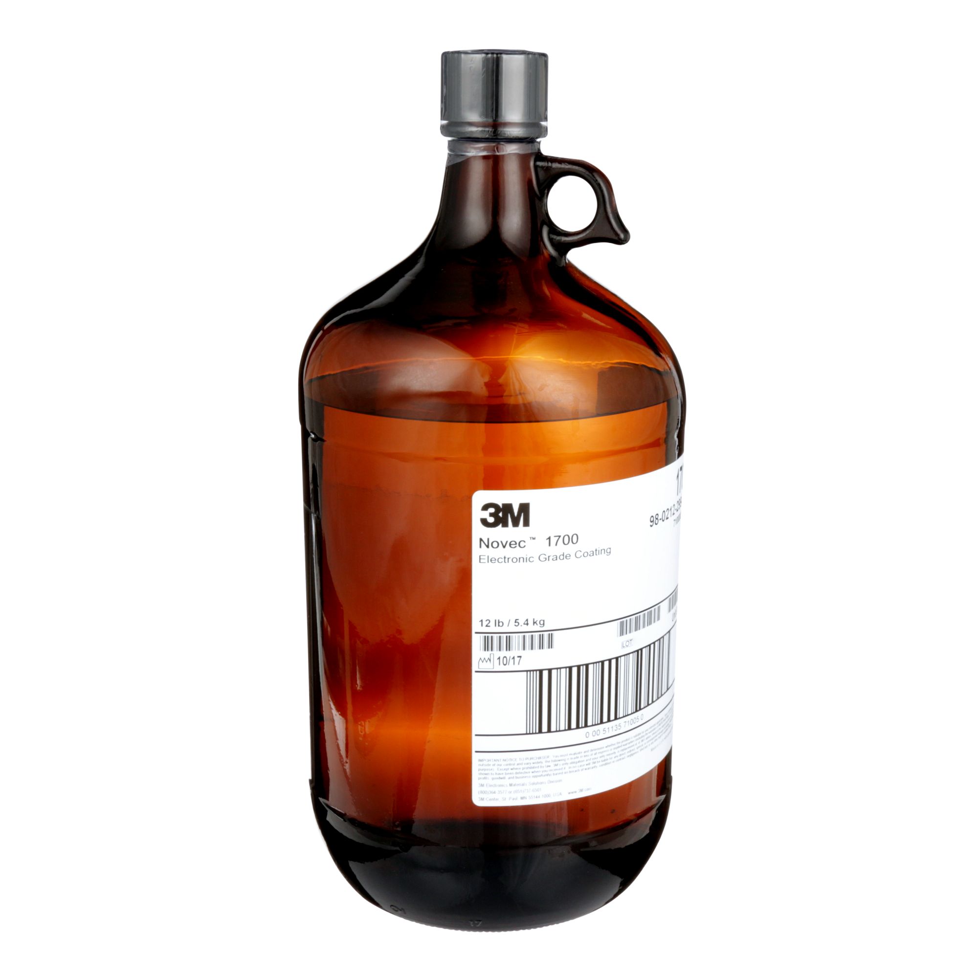 3M™ Novec™ 1700 Recubrimiento de Grado Electrónico Contenedor de 12 lb / 1 gal