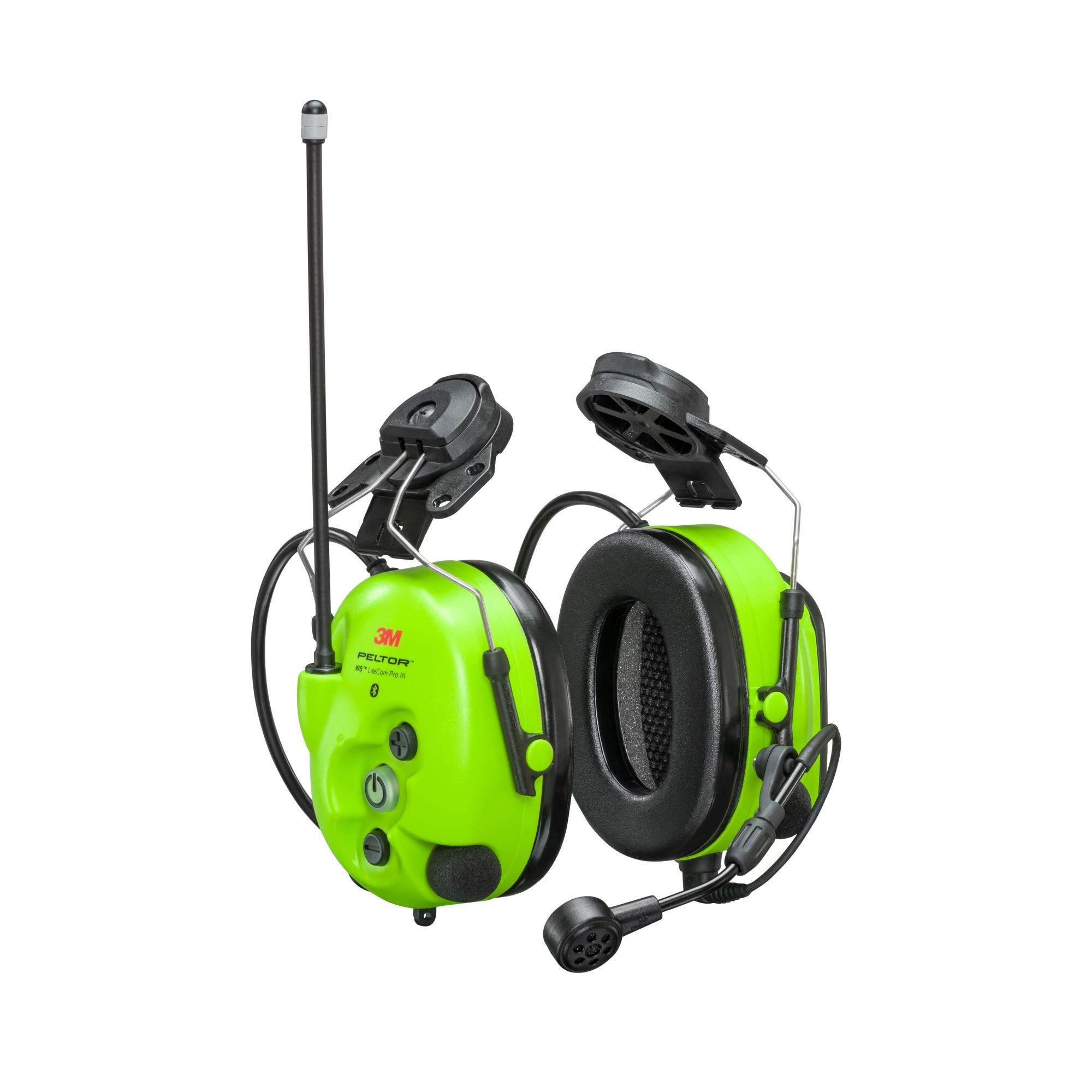 3M™ PELTOR™ WS™ LiteCom PRO III GB Orejeras, 32 dB, PMR446 MHz, analógico o digital, acopladas al casco, MT73H7P3E4D10EU GB