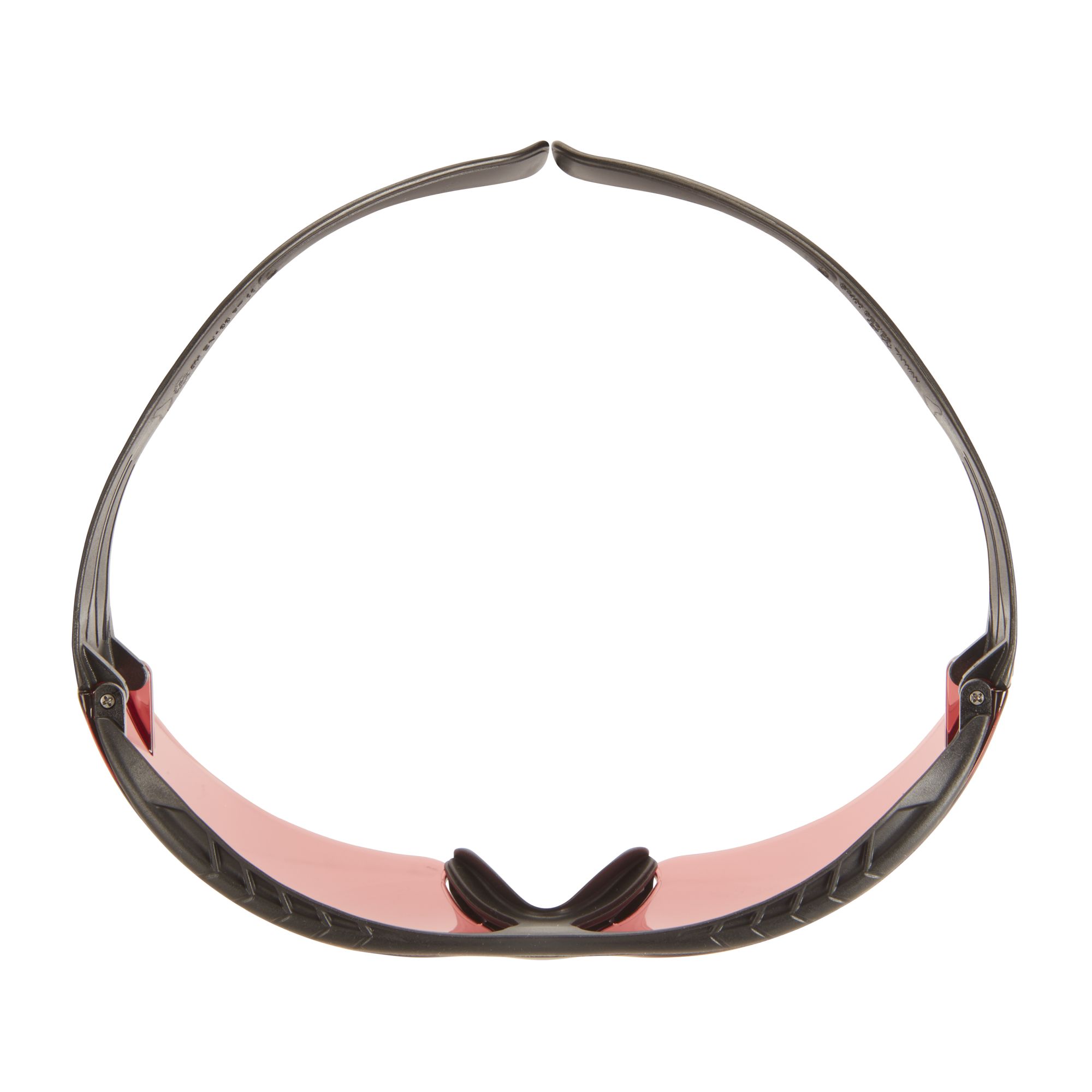 3M™ SecureFit™ 400X Gafas de seguridad, montura negro/negro, espuma, recubrimiento antiempañante/antirrayaduras Scotchgard™ (K y N), lente bermellón, SF422XSGAF-BLK-EU, 20/caja