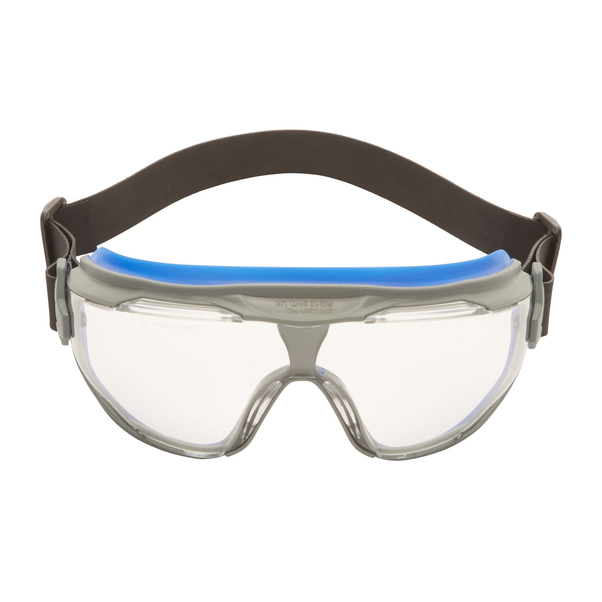 3M™ Goggle Gear™ 500 Gafas de seguridad, diadema de neopreno, recubrimiento antiempañante/antirrayaduras Scotchgard™ (K y N), lente incolora, GG501NSGAF-EU, 10/caja