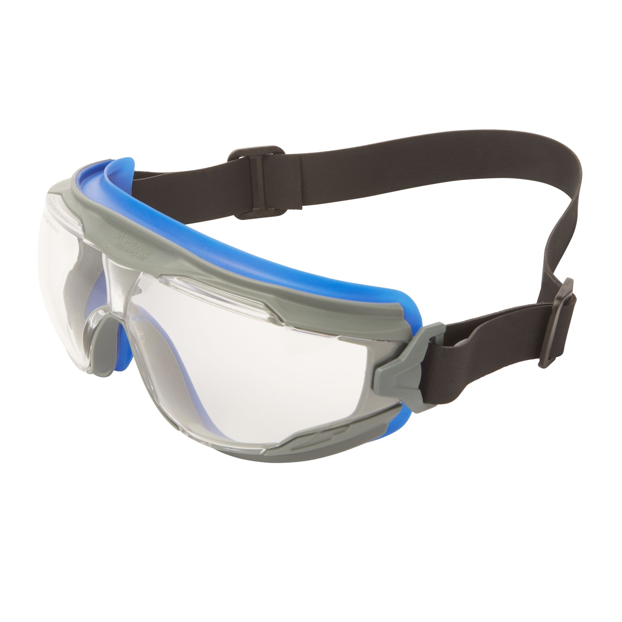 3M™ Goggle Gear™ 500 Gafas de seguridad, diadema de neopreno, recubrimiento antiempañante/antirrayaduras Scotchgard™ (K y N), lente incolora, GG501NSGAF-EU, 10/caja