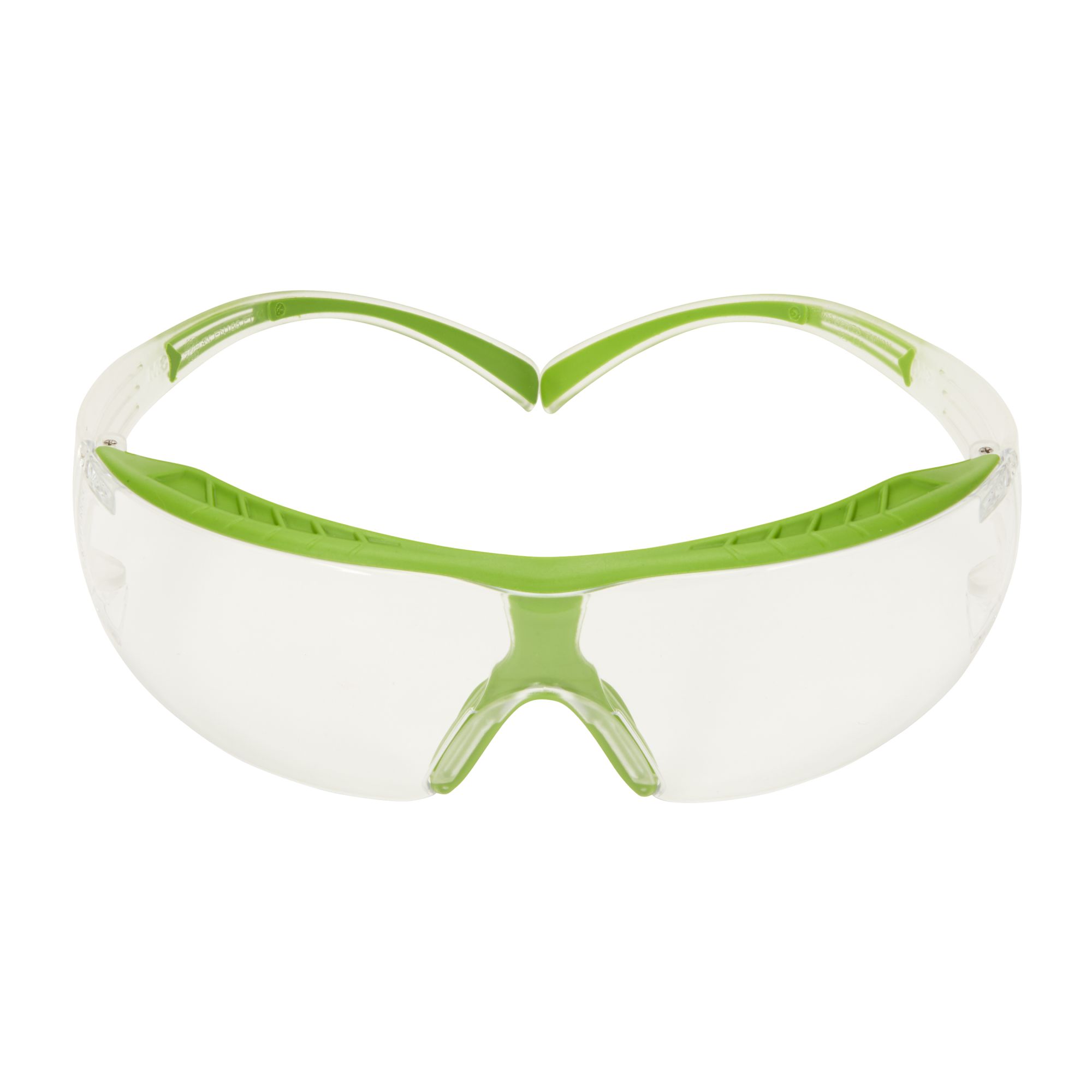 3M™ SecureFit™ 400X Gafas de seguridad, montura verde/incolora, recubrimiento antiempañante/antirrayaduras Scotchgard™ (K y N), lente incolora, SF401XSGAF-GRN-EU, 20/caja